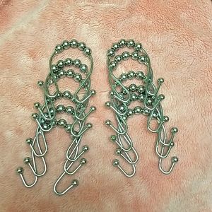 5 for $20 Shower Curtain Hooks 12 total